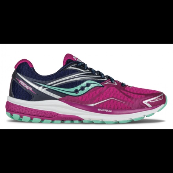 saucony ride womens size 8